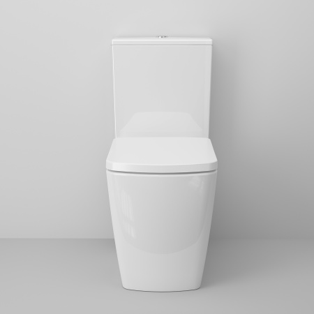 Унитаз напольный с бачком Ambassador Kingston 147K19002RS белый с сиденьем каскадный смыв